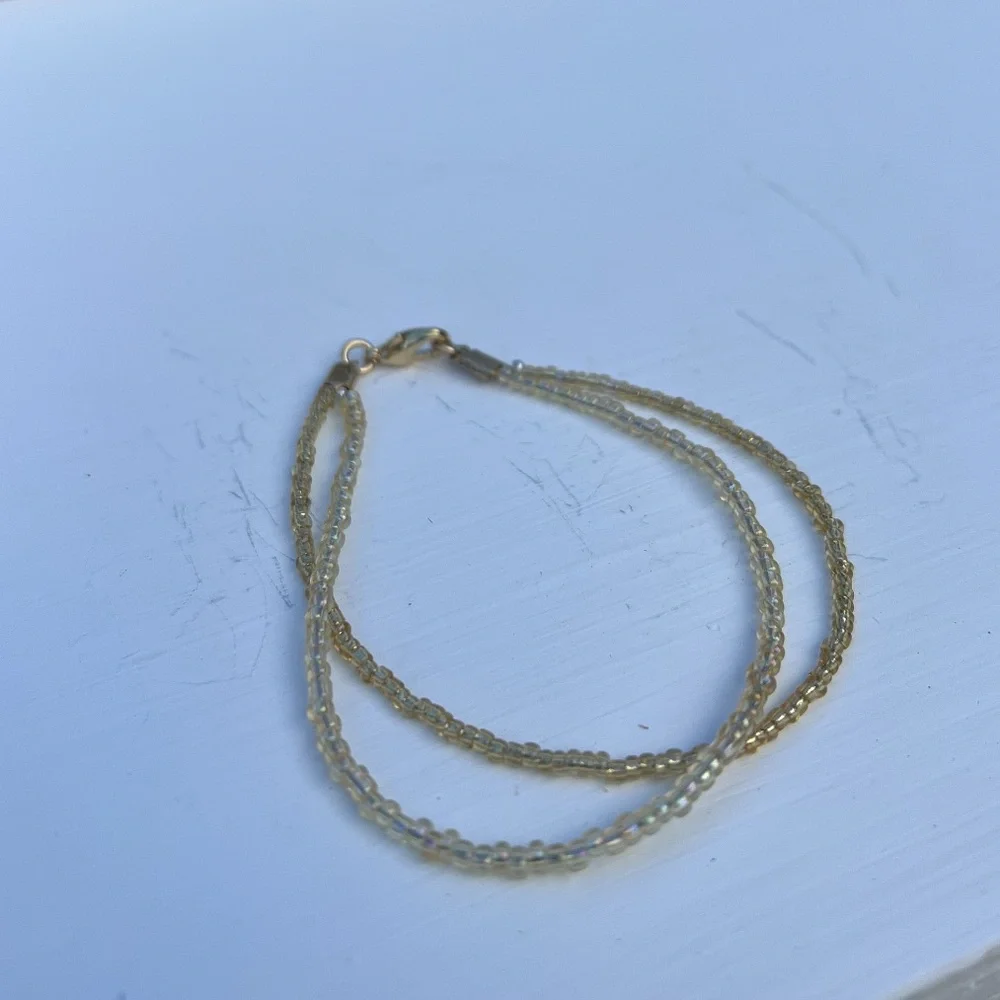 2 in 1 gold bangle bracelet set adjustable custom set small business - Picture 2 of 4